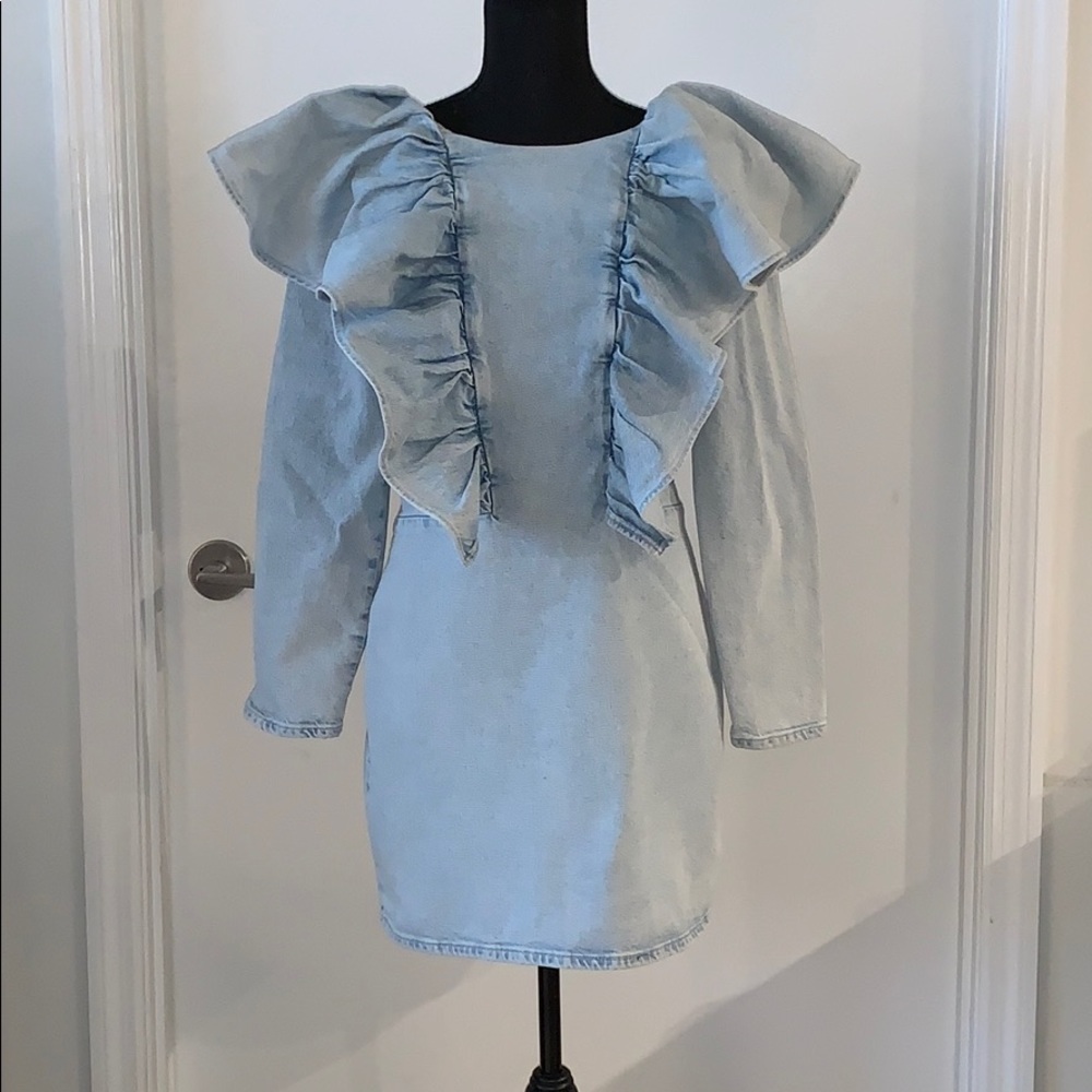 ZARA DENIM DRESS